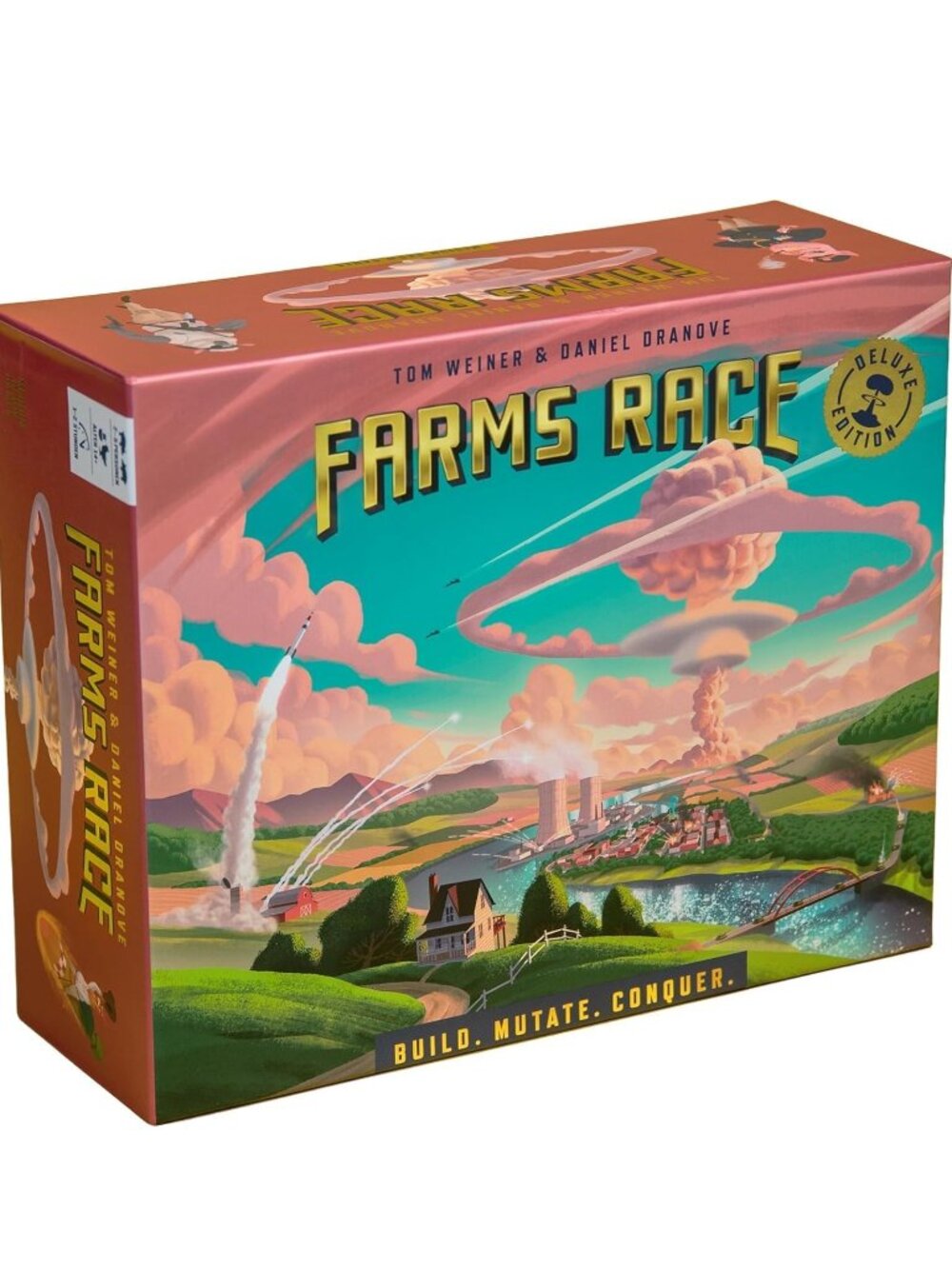 3/$188❤️sealed 2023 Farms Race Deluxe Edition board game Medium Brow Games